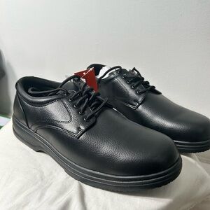 Deer Stags Black Service Shoe